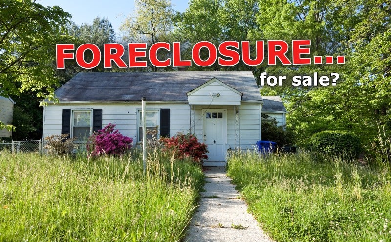 Should i buy a foreclosure for my first home on sale